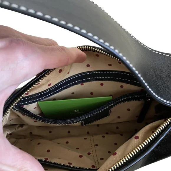 Kate Spade black shoulder bag NWOT - Picture 3 of 6